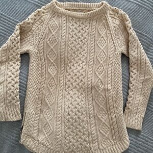 LL Bean Signature Fisherman Tunic Sweater